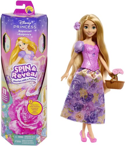 Disney Princess Spin & Reveal Rapunzel Doll, Disney Princess, Collectibles