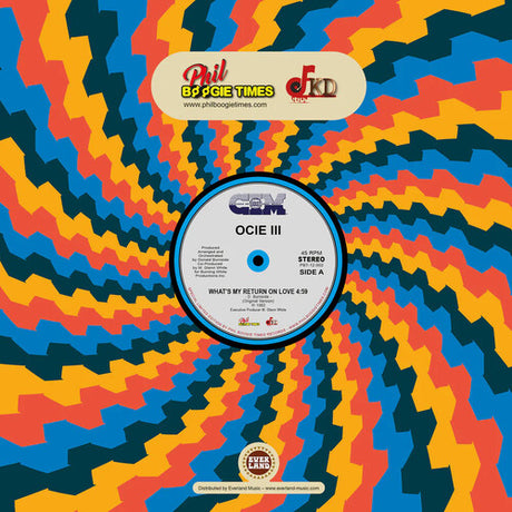 What's My Return On Love, Ocie Iii, 12"