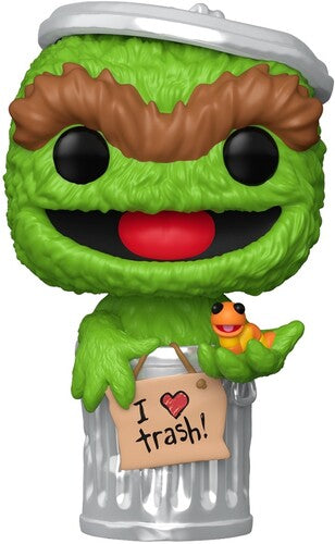 Pop Television Sesame Street S4 Oscar The Grouch