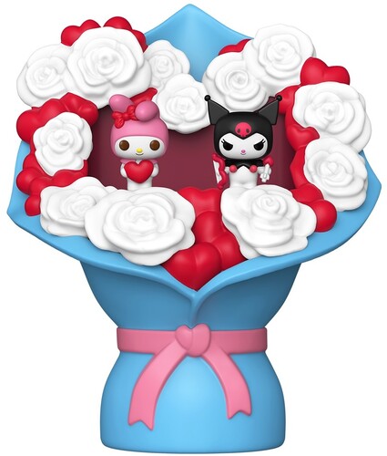 Bitty Pop Bouquet Sanrio Valentines Day Kuromi And