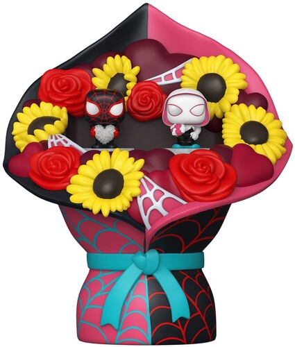 Bitty Pop Bouquet Spider Man Valentines Miles &