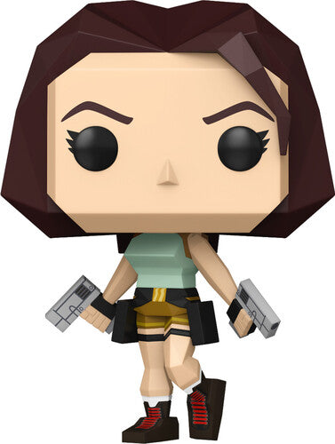 Pop Games Tomb Raider Lara Croft Polygon