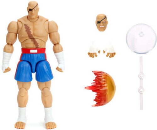 Street Fighter Ii Sagat Deluxe 1:12 Scale Af