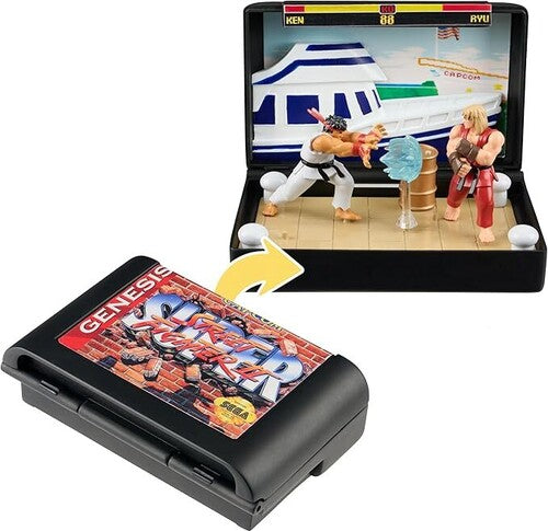 Console Heroes Sega Street Fighter Cartridge Play