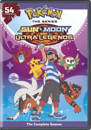 Pokemon Series: Sun & Moon Ultra Legends Comp Ssn, Pokemon Series: Sun & Moon Ultra Legends Comp Ssn, DVD