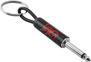 Pluginz Slayer Red Plug Keychain Input Jack Blk R