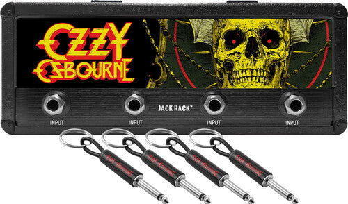 Pluginz Ozzy Osbourne Jack Rack W/4 Gtr Plug Keych
