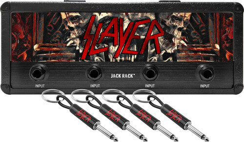 Pluginz Slayer Jack Rack W/4 Gtr Plug Keychains