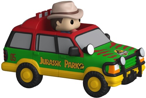 Bitty Pop Ride Jurassic Park Suv With Dr Grant