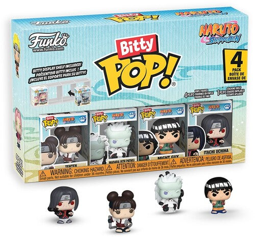 Bitty Pop Naruto Shippuden Battles 4Pack