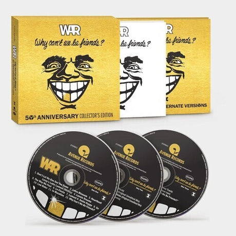 Why Can't We Be Friends, War, CD