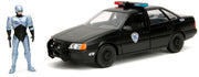 1:24 86 Ford Taurus Chrome W/ Robocop Figure