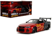 1:24 Hwr Godzilla - '02 Nissan Skyline Gt-R - (Veh