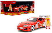 1:24 One Punch Man - '95 Toyota Supra W/Fig (4Pc)
