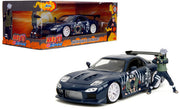 1:24 Naruto - '93 Mazda Rx-7 W/Kakashi (Version 2-