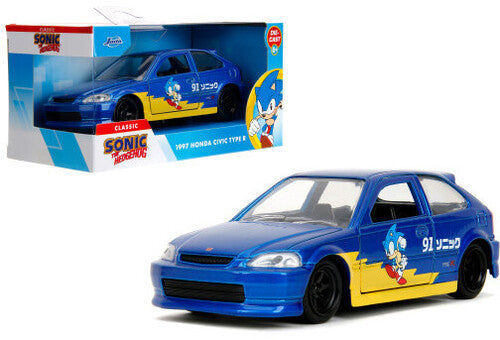 1:32 Hwr -'97 Honda Civic Type-R Sonic (24Pc)