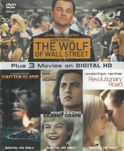 Leonardo Dicaprio 4 Movie Coll, Leonardo Dicaprio 4 Movie Coll, DVD