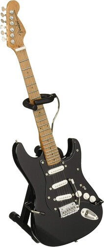 Axe Hvn Fs009 Fender Strat Blk W/ Blk Pk Grd Gtr
