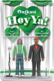 OUTKAST / SUPER7 - "HEY YA!" 2 PACK ReACTION FIGURES WAVE 4 (BIG BOI &amp; ANDRE 3000)
