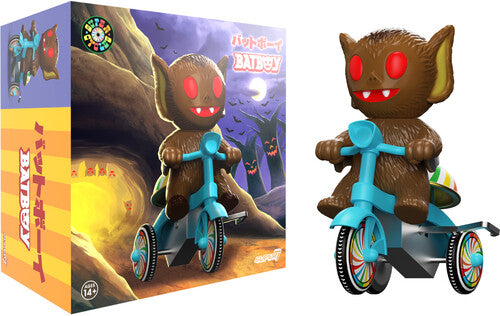 Super Cycles - Bat Boy Brown W/ Blue Trike