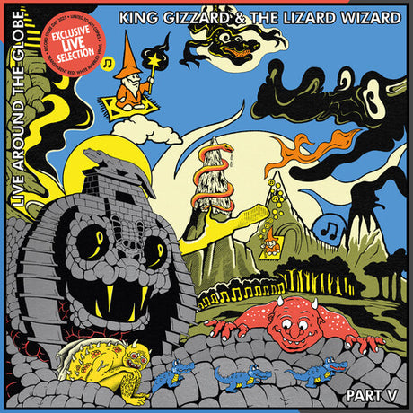 Live Around The Globe: Part V, King Gizzard & The Lizard Wizard, LP