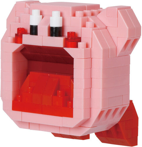 Kirby - Inhaling Kirby Building Kit, Nanoblock - Character Collection, Collectibles