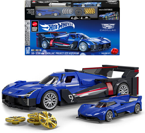 Brick Shop Hot Wheels Speed Building Set Cadillac, Mattel Brick Shop Hot Wheels, Collectibles