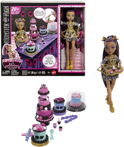 Monster High Scary Sweet Birthday Set & Clawdeen, Monster High, Collectibles