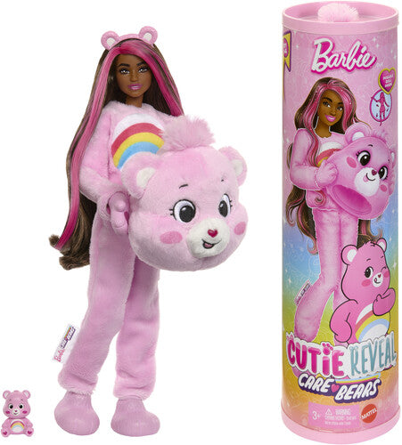 Barbie Cutie Reveal Barbie X Care Bears Cheer Bear, Barbie Cutie Reveal X Care Bears, Collectibles
