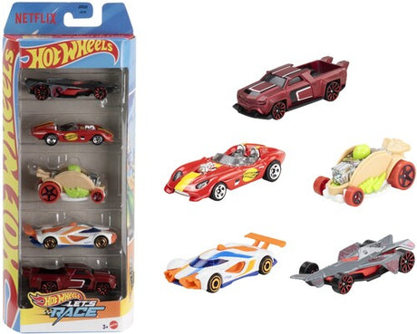 Hot Wheels 164 Let's Race 5 Pack, Hot Wheels, Collectibles