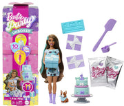 Barbie Party Unboxed Doll Pet Birthday Blue Doll
