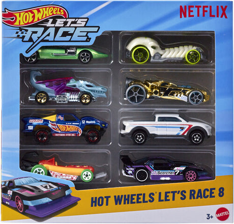 Hot Wheels 164 Let's 8 Pack, Hot Wheels, Collectibles
