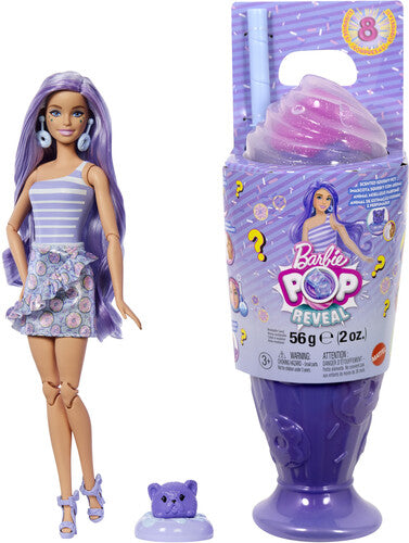 Barbie Pop Reveal Treats Series Purple Doll