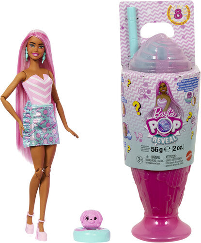 Barbie Pop Reveal Treats Series Pink Doll