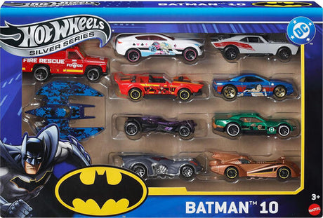 Hot Wheels Batman 10 Pack, Hot Wheels, Collectibles
