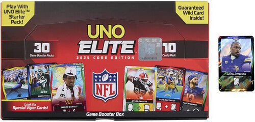 Uno Elite Nfl 2025 Core Edition Booster Box