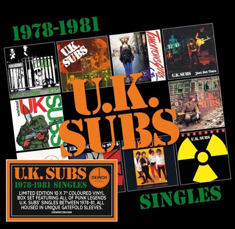 1978-1981 Singles, Uk Subs, 7"