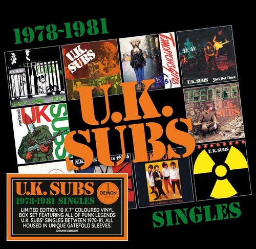 1978-1981 Singles, Uk Subs, 7"