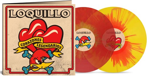 Corazones Legendarios - Red & Yellow Splatter