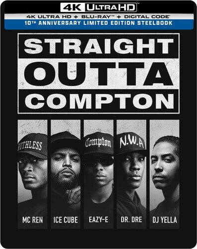 Straight Outta Compton - 10Th Anniversary Ed (Sbk), Straight Outta Compton - 10Th Anniversary Ed (Sbk), ULTRA HD