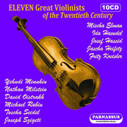 11 Great Violinists Of The 20Th Century