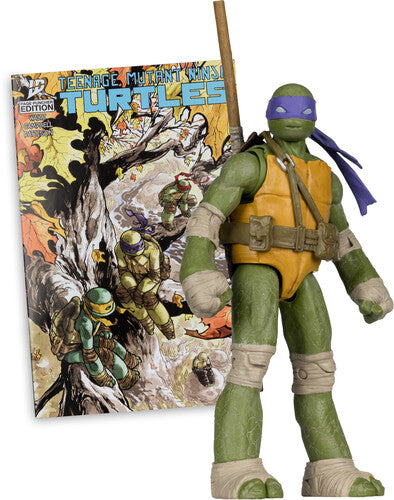 Tmnt 5In Figure With Comic Wv1 - Tmnt Donatello