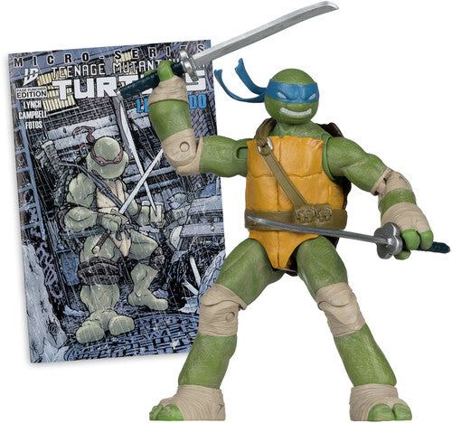 Tmnt 5In Figure With Comic Wv1 - Tmnt Leonardo