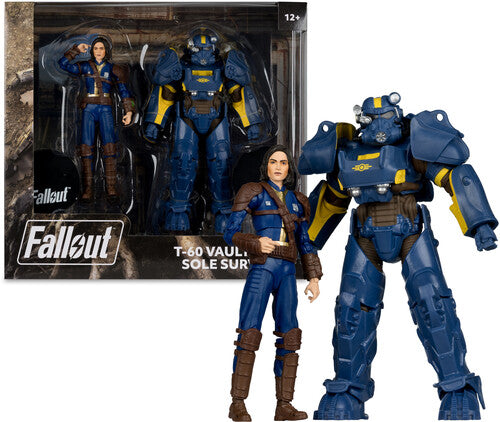 Fallout 4 7In Figure 2Pk - T-60 Vault Tec And Sol