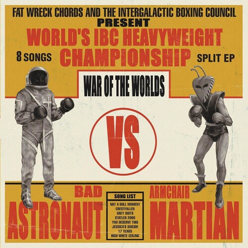 War Of The Worlds -- Bad Astronaut / Armchair Martian, LP