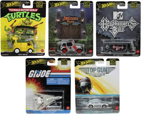 Hot Wheels 1 64 Premium Pop Culture K Asrt, Hot Wheels, Collectibles