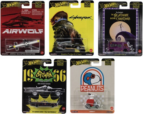 Hot Wheels 1 64 Premium Pop Culture M Asrt, Hot Wheels, Collectibles