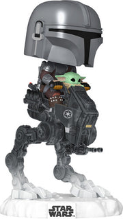 Pop Rides Dlx Star Wars Mandalorian & Grogu Pop 1