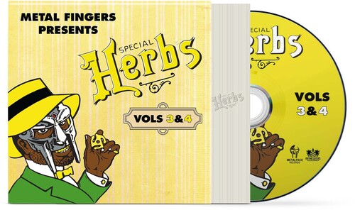 Metal Fingers Presents: Special Herbs Vol. 3 & 4 -- MF Doom, CD