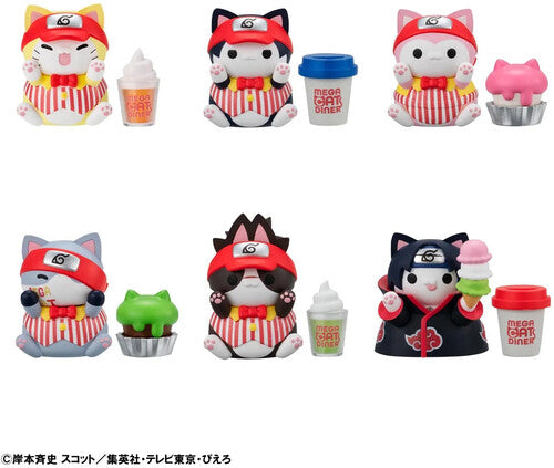Megahouse Naruto Mega Cat Diner Nyaruto! (Box/6) M